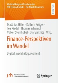 Immagine di copertina: Finance-Perspektiven im Wandel 9783658428396