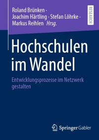 Imagen de portada: Hochschulen im Wandel 9783658428839