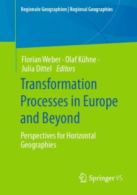 Imagen de portada: Transformation Processes in Europe and Beyond 9783658428938