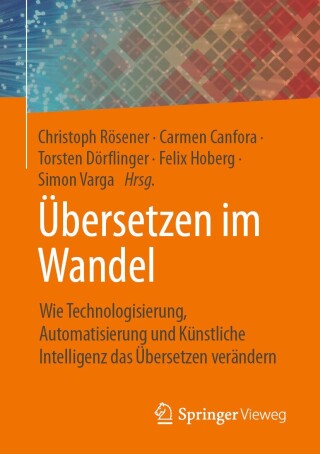 Cover image: Übersetzen im Wandel 9783658429027