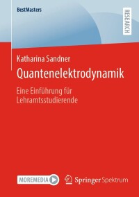 Titelbild: Quantenelektrodynamik 9783658429041