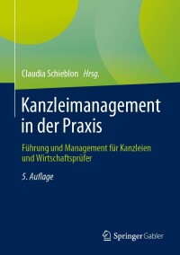 Imagen de portada: Kanzleimanagement in der Praxis 5th edition 9783658429270