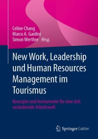 Titelbild: New Work, Leadership und Human Resources Management im Tourismus 9783658429317