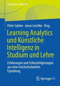 Imagen de portada: Learning Analytics und Künstliche Intelligenz in Studium und Lehre 9783658429928