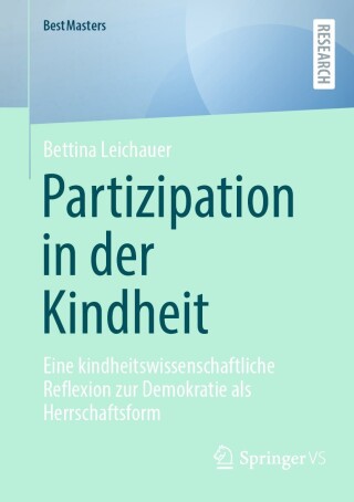 صورة الغلاف: Partizipation in der Kindheit 9783658430795