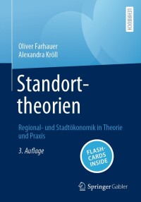 Imagen de portada: Standorttheorien 3rd edition 9783658431853