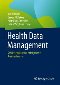 Imagen de portada: Health Data Management 9783658432355