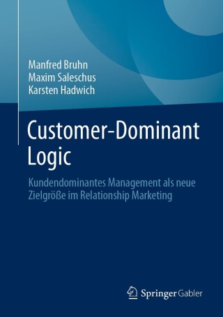 表紙画像: Customer-Dominant Logic 9783658433253
