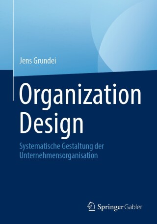 Cover image: Organization Design 9783658433888