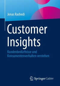 Cover image: Customer Insights 9783658433918