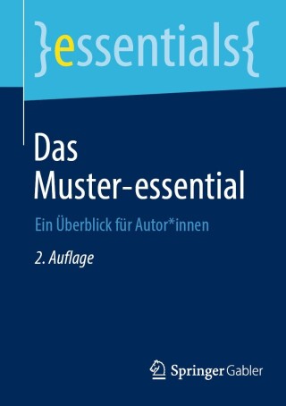 Imagen de portada: Das Muster-essential 2nd edition 9783658435080