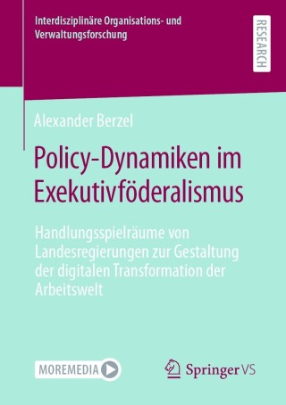Cover image: Policy-Dynamiken im Exekutivföderalismus 9783658436988