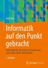 Cover image: Informatik auf den Punkt gebracht 2nd edition 9783658437145