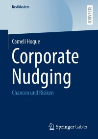 Imagen de portada: Corporate Nudging 9783658437275