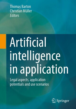 Imagen de portada: Artificial intelligence in application 9783658438425