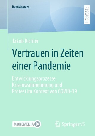 Imagen de portada: Vertrauen in Zeiten einer Pandemie 9783658440138