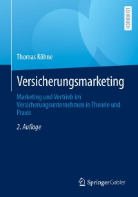 Cover image: Versicherungsmarketing 2nd edition 9783658442156