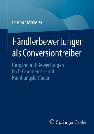 Cover image: Händlerbewertungen als Conversiontreiber 9783658442439