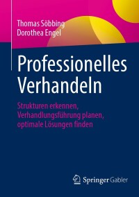 Omslagafbeelding: Professionelles Verhandeln 9783658442736