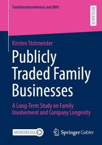Cover image: Publicly Traded Family Businesses 9783658443023