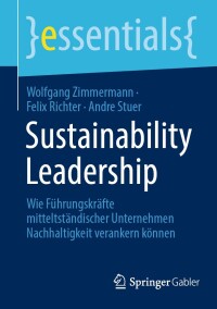 Cover image: Sustainability Leadership 9783658443283