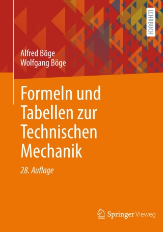 Titelbild: Formeln und Tabellen zur Technischen Mechanik 28th edition 9783658444297