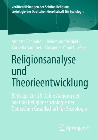 Cover image: Religionsanalyse und Theorieentwicklung 9783658445324