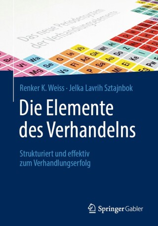 Cover image: Die Elemente des Verhandelns 9783658445959