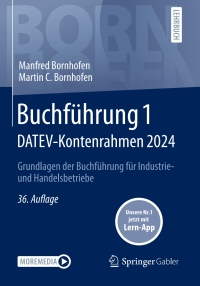 Imagen de portada: Buchführung 1 DATEV-Kontenrahmen 2024 36th edition 9783658446642