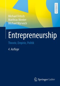 Cover image: Entrepreneurship 4th edition 9783658447410