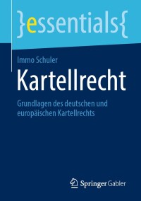 Omslagafbeelding: Kartellrecht 9783658447458