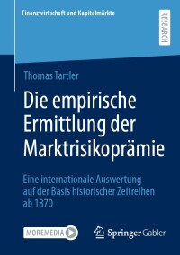 Imagen de portada: Die empirische Ermittlung der Marktrisikoprämie 9783658447908