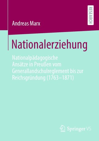 Cover image: Nationalerziehung 9783658447946