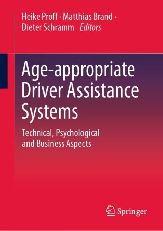 Imagen de portada: Age-appropriate Driver Assistance Systems 9783658448370
