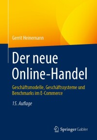 Cover image: Der neue Online-Handel 15th edition 9783658451189