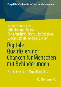 Cover image: Digitale Qualifizierung: Chancen für Menschen mit Behinderungen 9783658451813