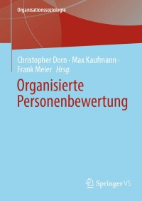 Cover image: Organisierte Personenbewertung 9783658452582