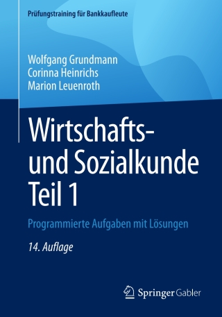 Omslagafbeelding: Wirtschafts- und Sozialkunde Teil 1 14th edition 9783658452889