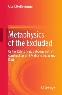 Cover image: Metaphysics of the Excluded 9783658453480