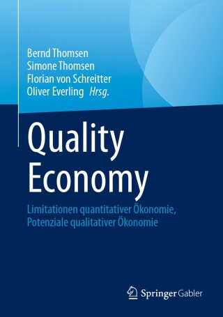 Imagen de portada: Quality Economy 9783658453596