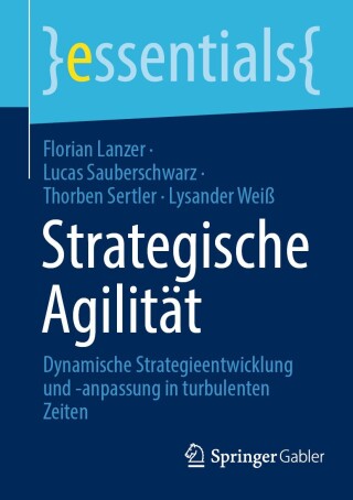 Imagen de portada: Strategische Agilität 9783658454210