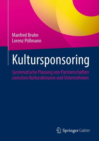 Cover image: Kultursponsoring 9783658455675