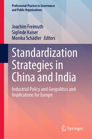 Imagen de portada: Standardization Strategies in China and India 9783658455828