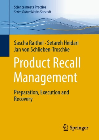 Cover image: Product Recall Management 9783658455866