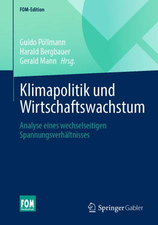 Cover image: Klimapolitik und Wirtschaftswachstum 9783658457150