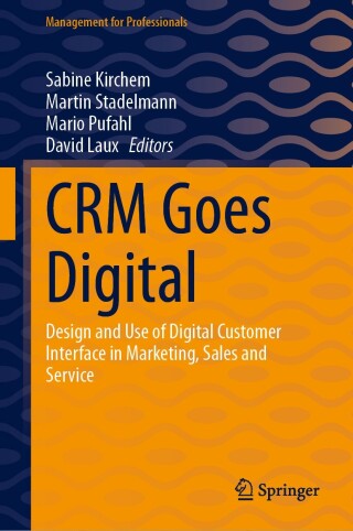 Imagen de portada: CRM Goes Digital 9783658457976