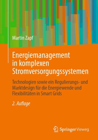 Cover image: Energiemanagement in komplexen Stromversorgungssystemen 2nd edition 9783658458072