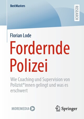 Imagen de portada: Fordernde Polizei 9783658458546