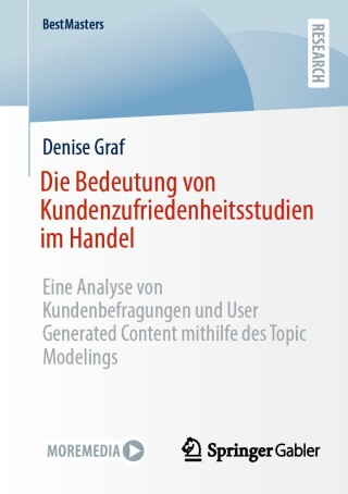 Immagine di copertina: Die Bedeutung von Kundenzufriedenheitsstudien im Handel 9783658460334