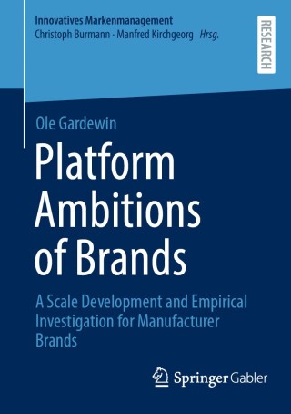 表紙画像: Platform Ambitions of Brands 9783658462208
